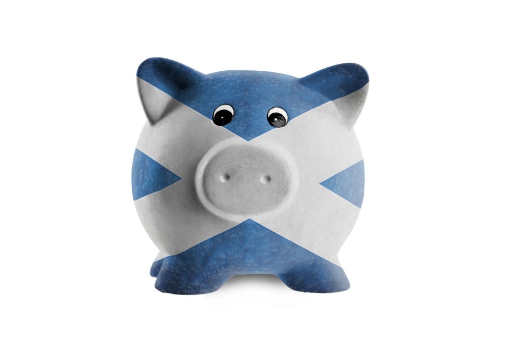 Scotland’s five income tax bands and tax relief for pensions
